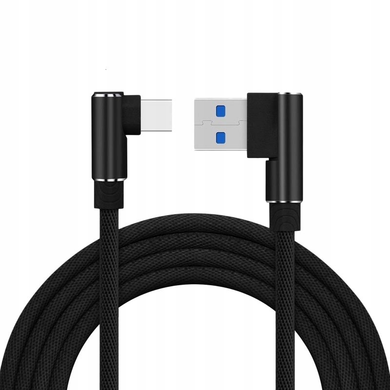

Kabel kątowy Nylon Usb-c 3.1 typ C do Usb 2.0 1M