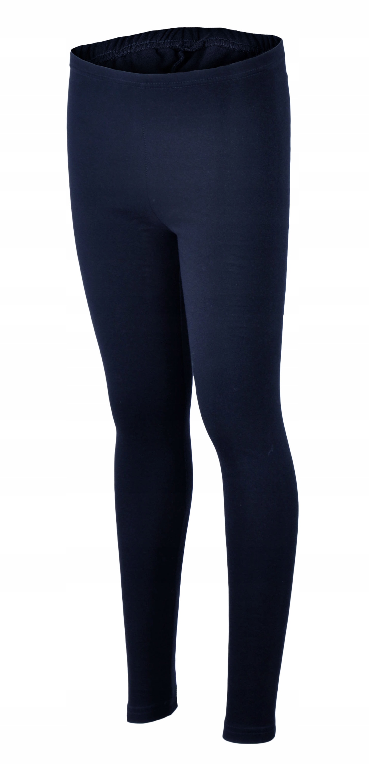 

Damskie Spodnie Legginsy Gładkie Navy Pl Adi _s