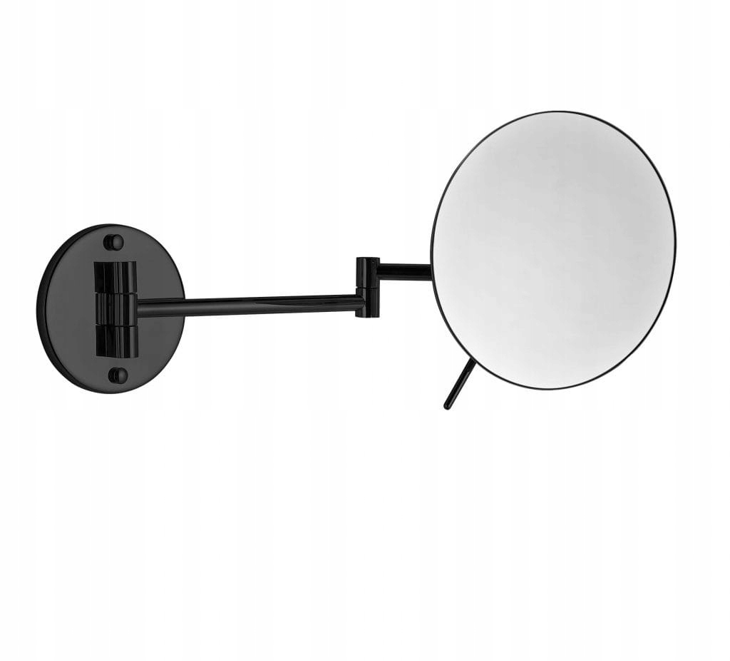 Stella Kosmetické kulaté zvětšovací zrcátko x3 22.01430-B černá matná