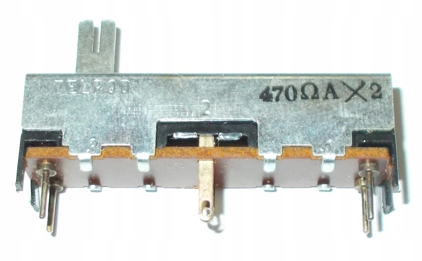 

Potencjometr Suwakowy Telpod 45mm 2x 470R A