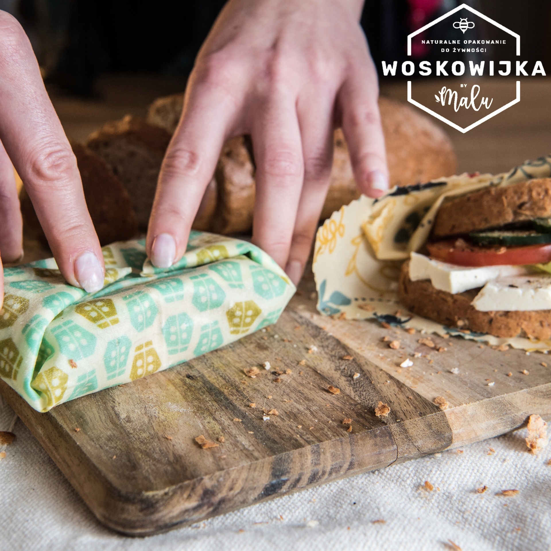 Woskowijki by Malu - zestaw 3 x M -100% naturalne Marka Malu