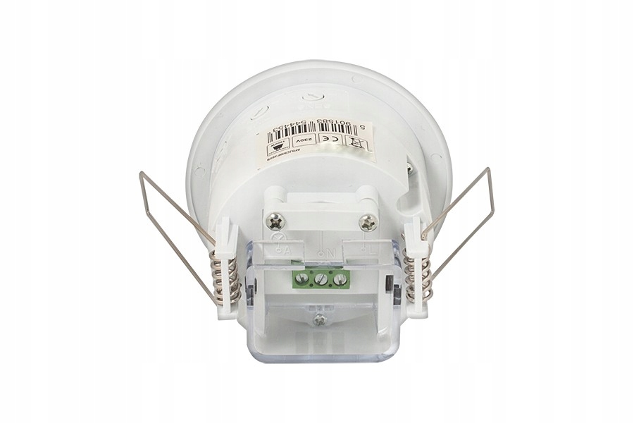 CZUJNIK RUCHU MIKROFALOWY DO LEDÓW LED do zabudowy Typ alarmu przewodowy