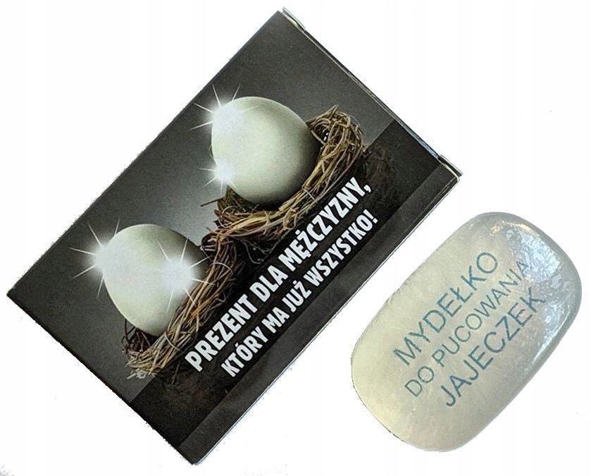 

Mydełko do pucowania Jajeczek gadżet dla Mężczyzny