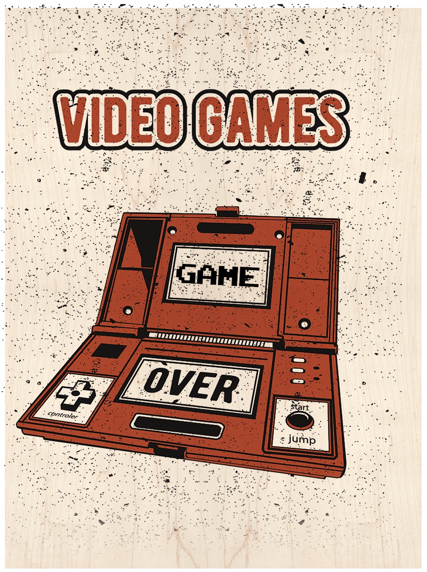 

Obraz dla gracza VideoGame gaming idealny Prezent