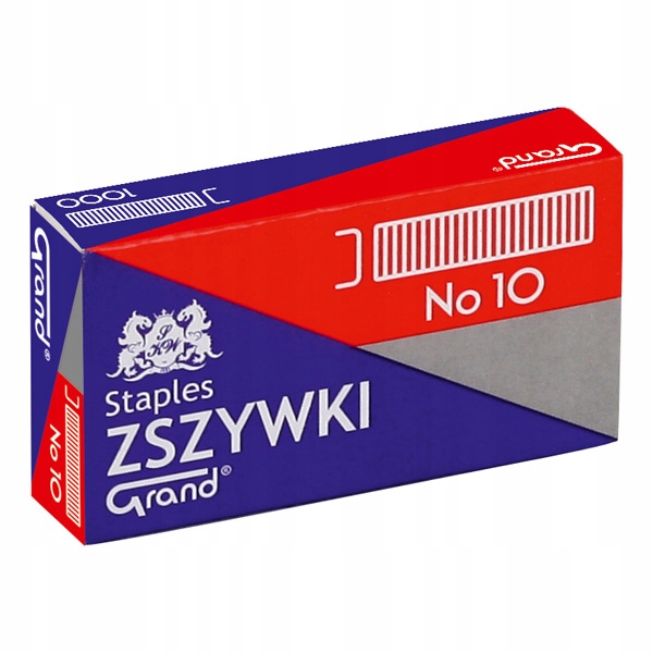

Zszywki Grand No10 1000 sztuk