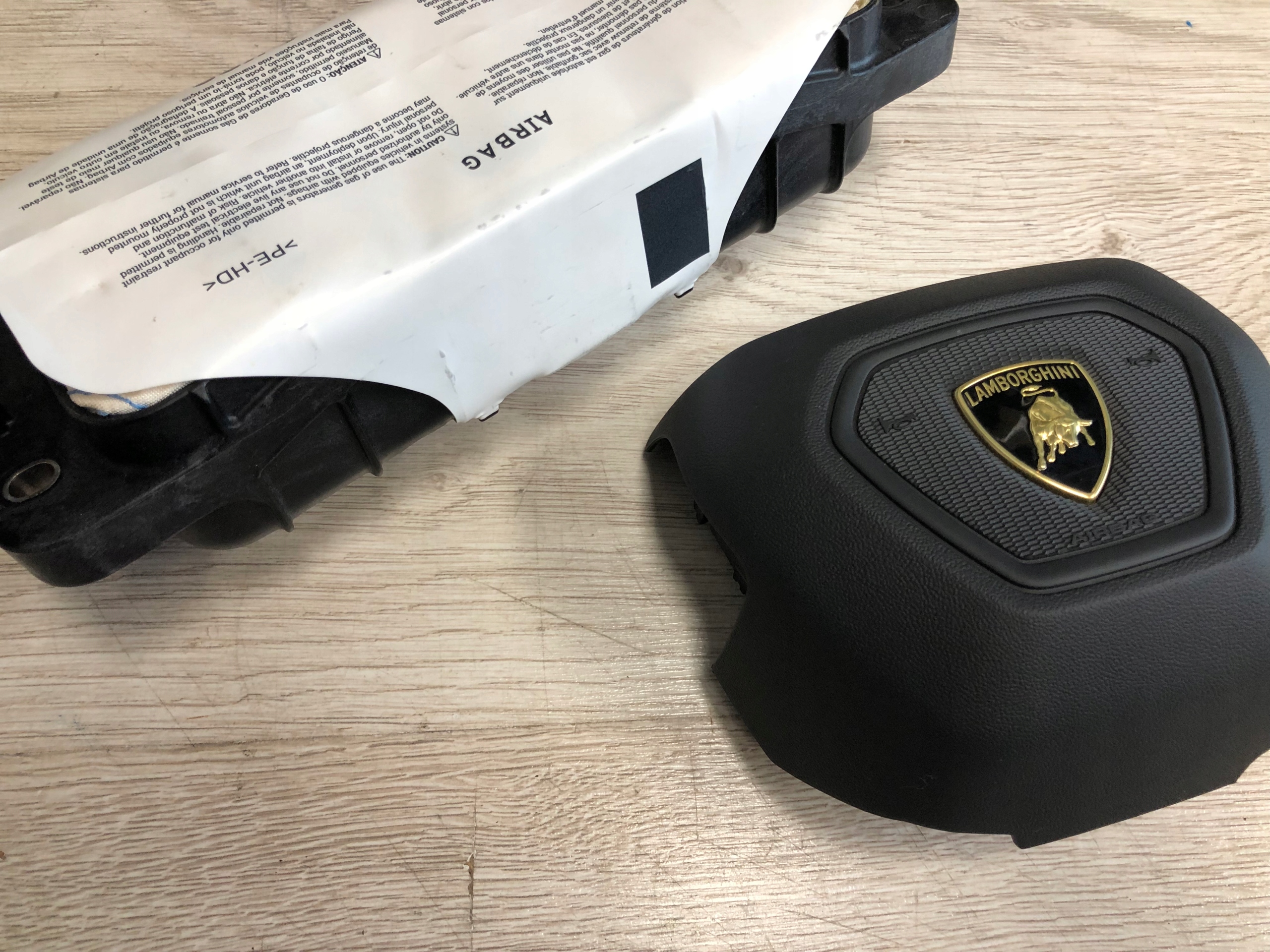 Lamborghini urus 2019 подушки airbag ремонт