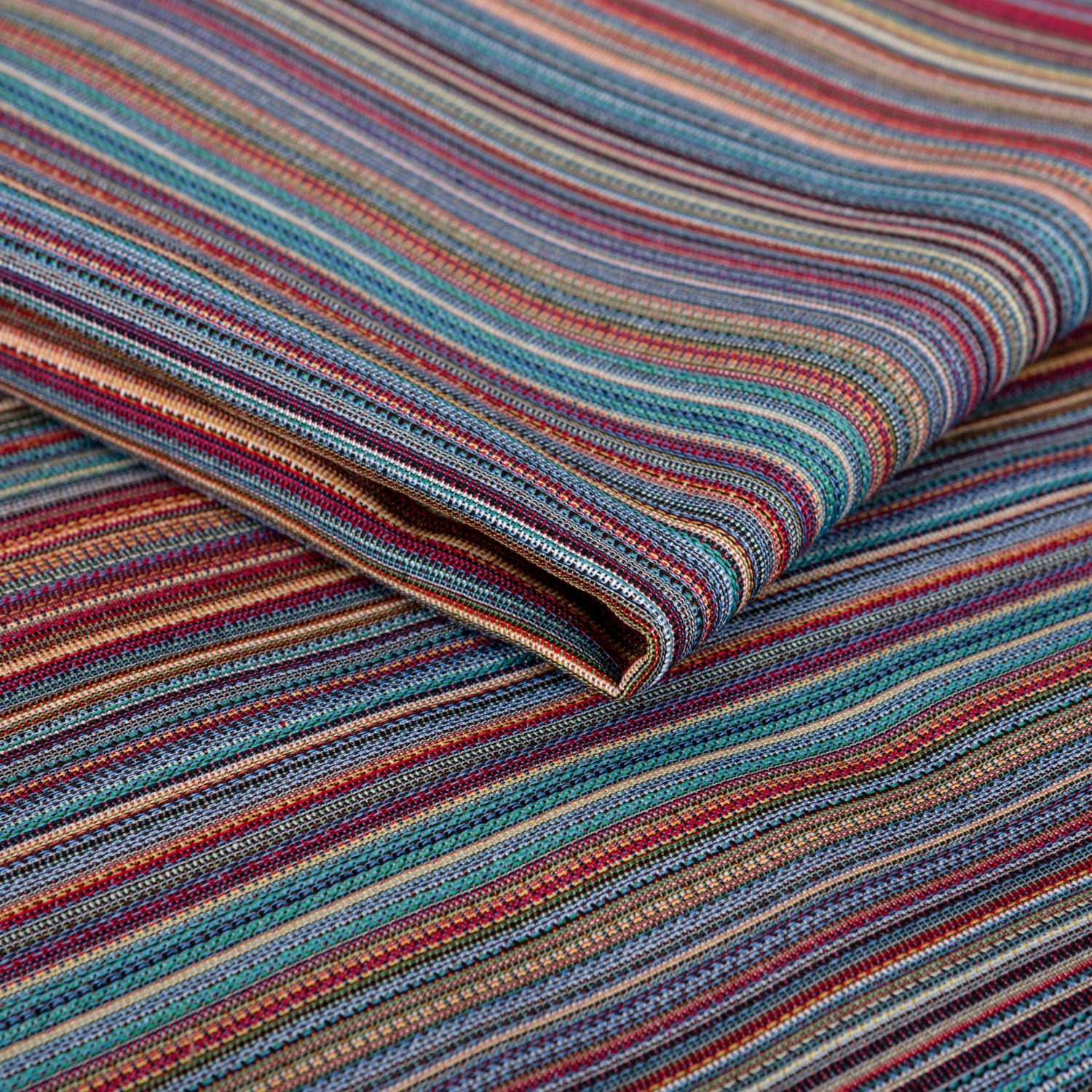 

Tkanina tapicerska żakard kolorowe paski Jamajka