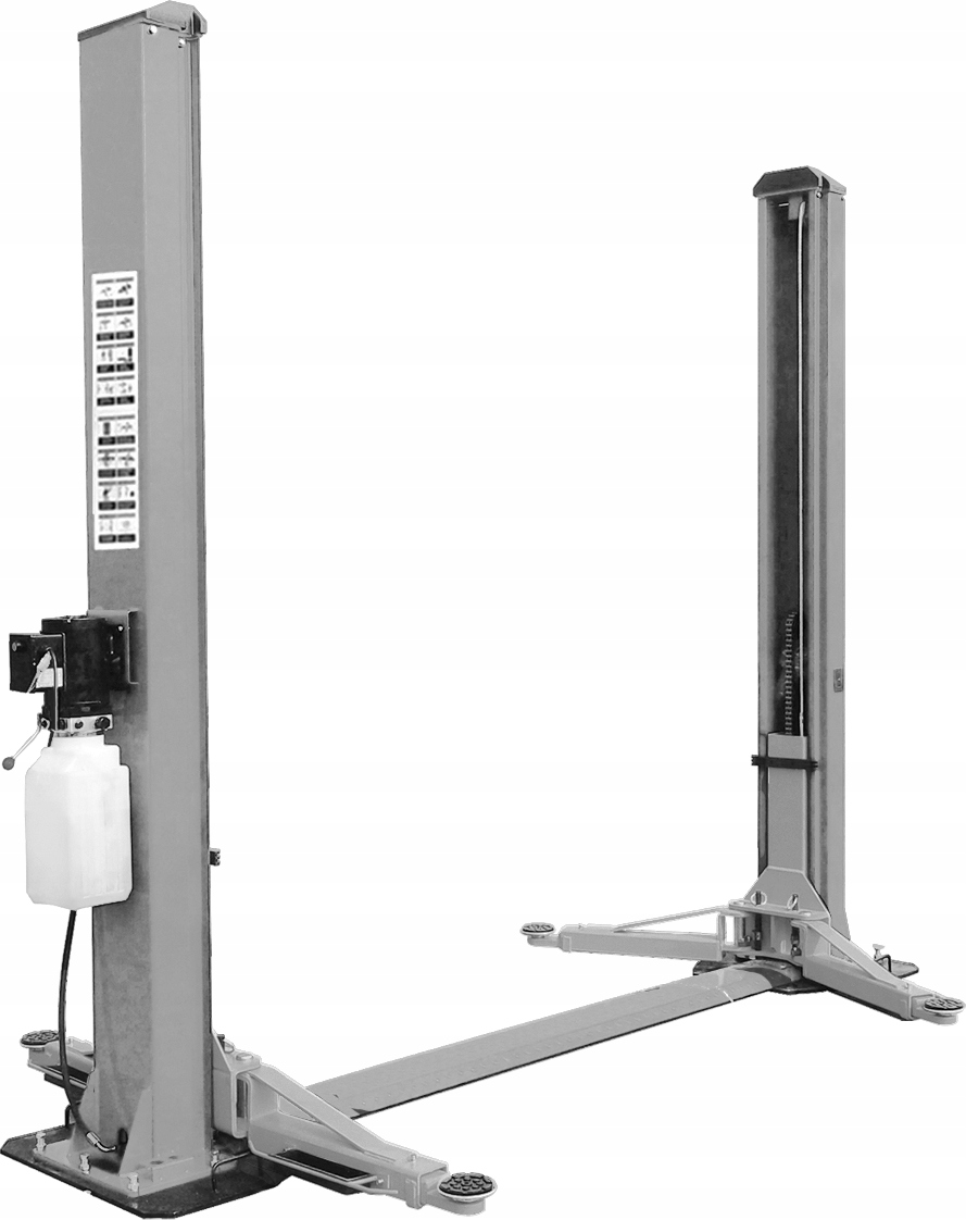 PODNOSNIK SAMOCHODOWY DWUKOLUMNOWY HECKMANN 4 5T Producent code L 2 45E