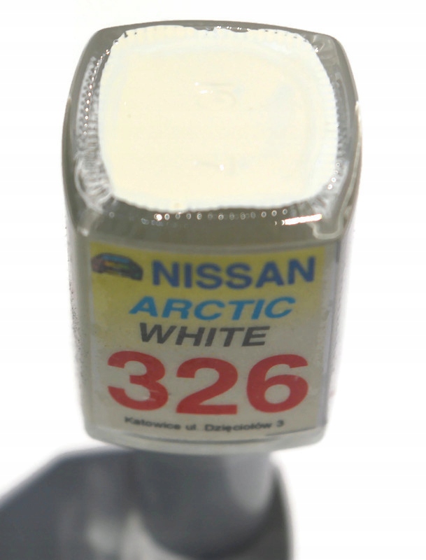 

Nissan 326 Arctic White Lakier Zaprawka Do Rys Ara