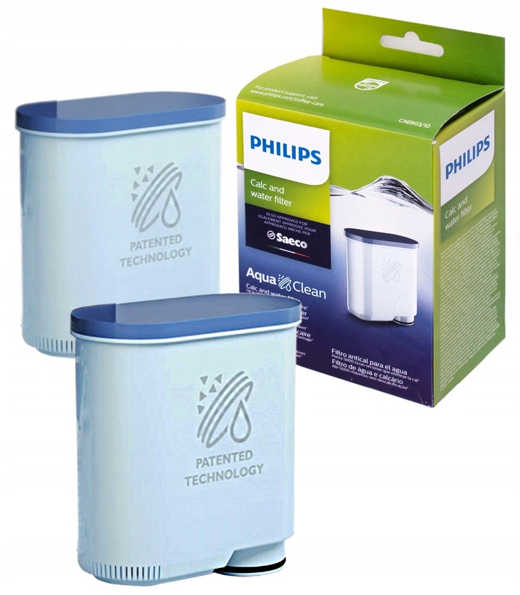 

2 x Saeco Filtr Aquaclean Ekspres Aquaclean CA6903