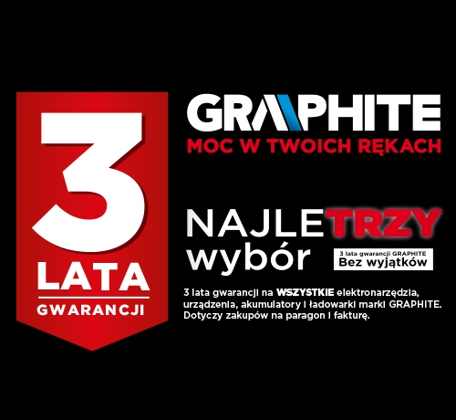 SZLIFIERKA KĄTOWA GRAPHITE 900W 59G087 Marka Graphite