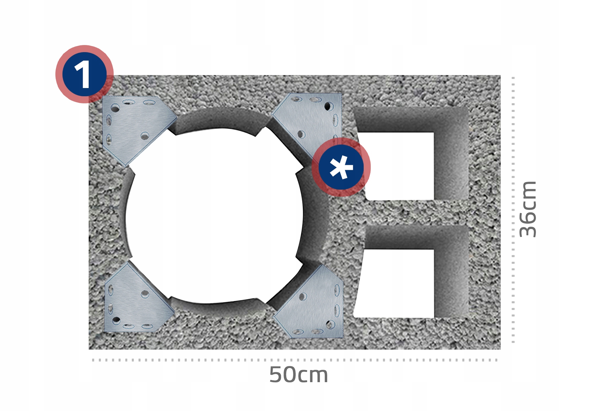 Komin ceramiczny system uniwersal 6m fi 20 +2W Kod producenta 5903719709071