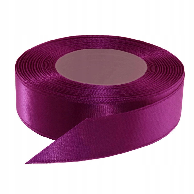 

Wstążka Tasiemka Satynowa 25MM 32M Fioletowa