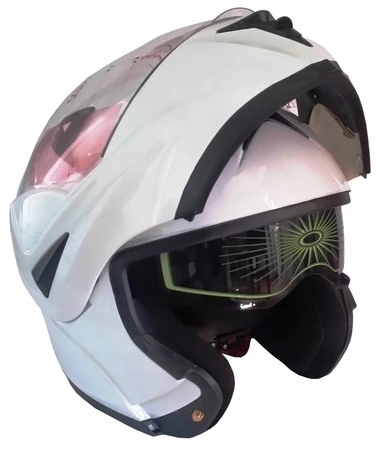 

Kask Szczękowy Z Blendą S-8 Biały Poł. Xs_s_m_l_xl