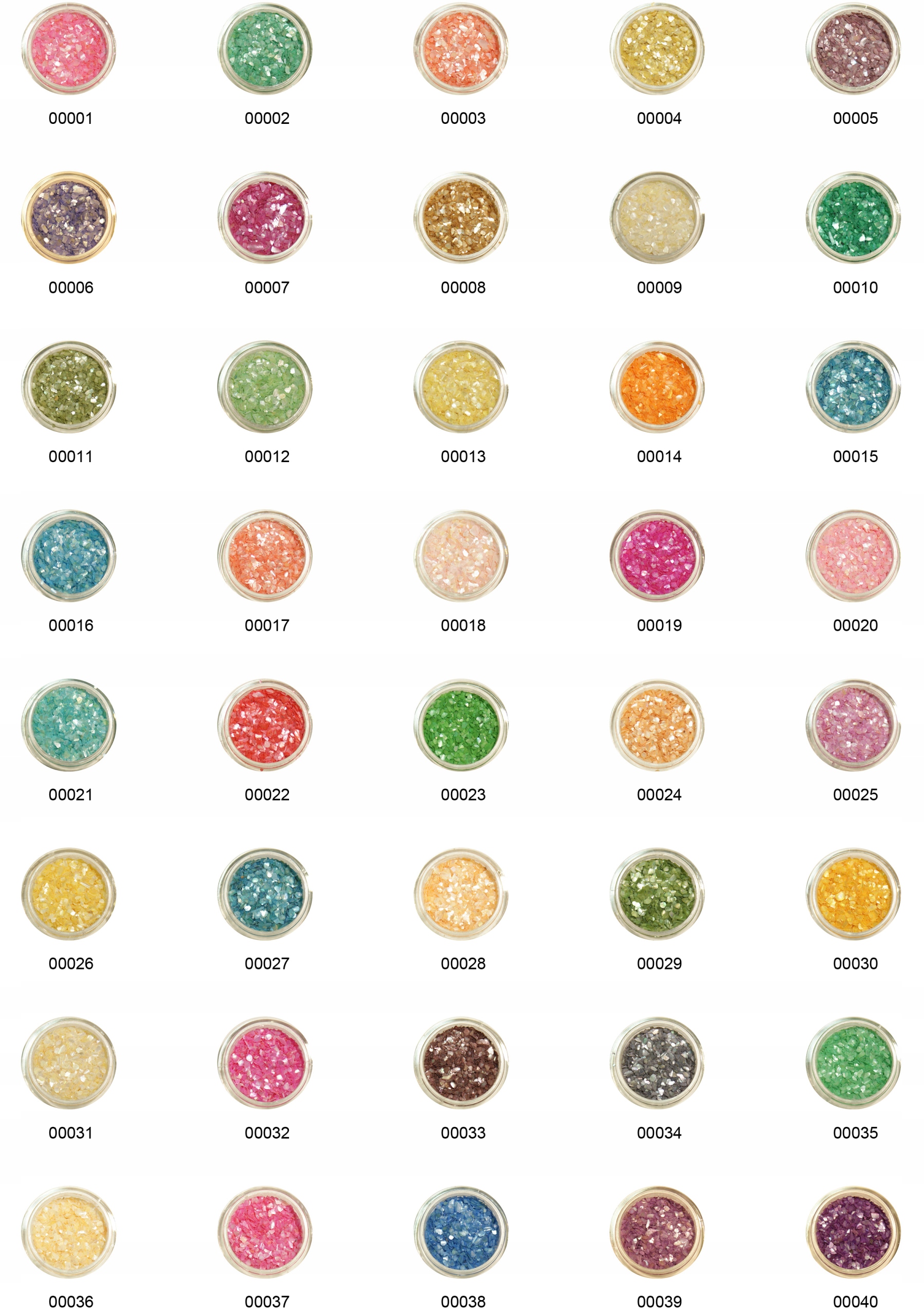 SEA - Muszle kruszone masa perłowa permutowa 012 Marka inna marka