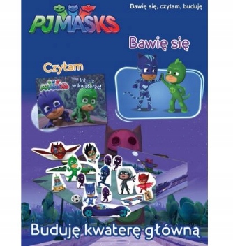 Pidżamersi. Buduję kwaterę główną Książeczka