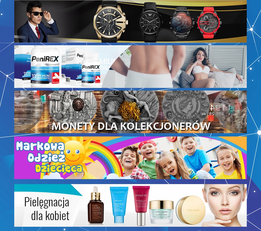 Szablon Allegro , BANER 5 szt. dla SKLEPU ALLEGRO grafiki LISTA OFERT +PSD Rodzaj szablony