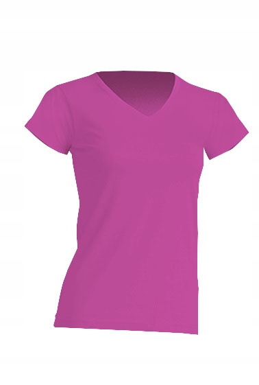 

T-shirt Damski V-neck Jhk Tsrl Cmfp Fuksja M