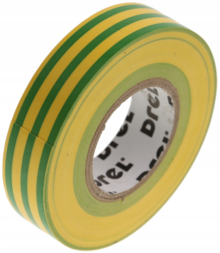 

Drel Taśma Izolacyjna Żółto-zielona 19 mm 20 m Pvc