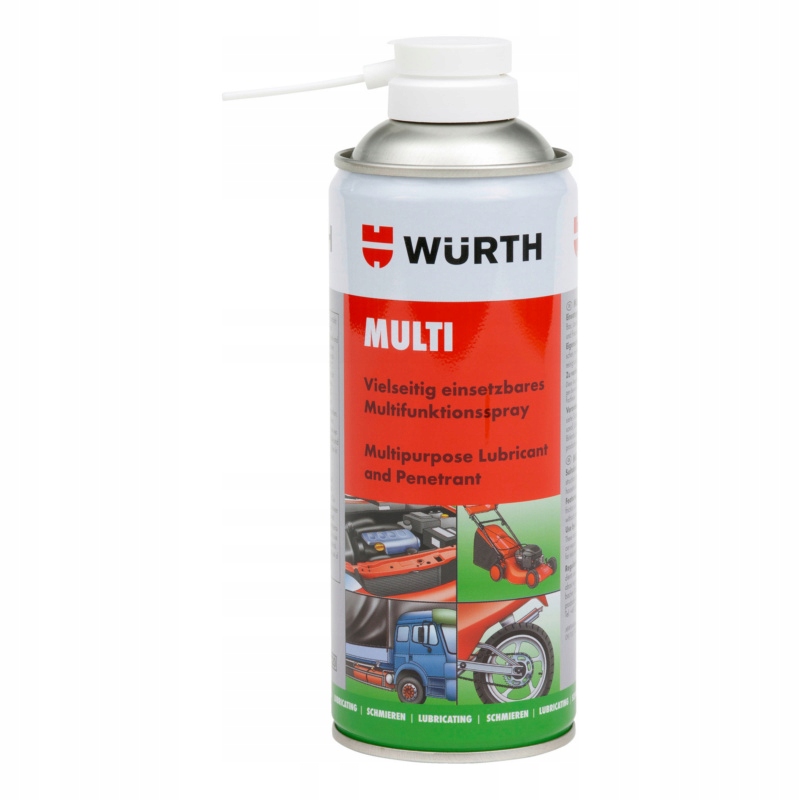 

Wurth Multi Płynny Smar Wielofunkcyjny Spray 400ML