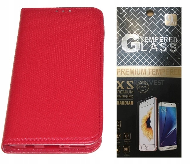 

Etui Klapka Book Magnet do Huawei P30 Lite + Szkło