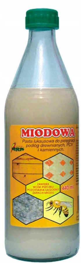 

Miodowa pasta do parkietów 440ml