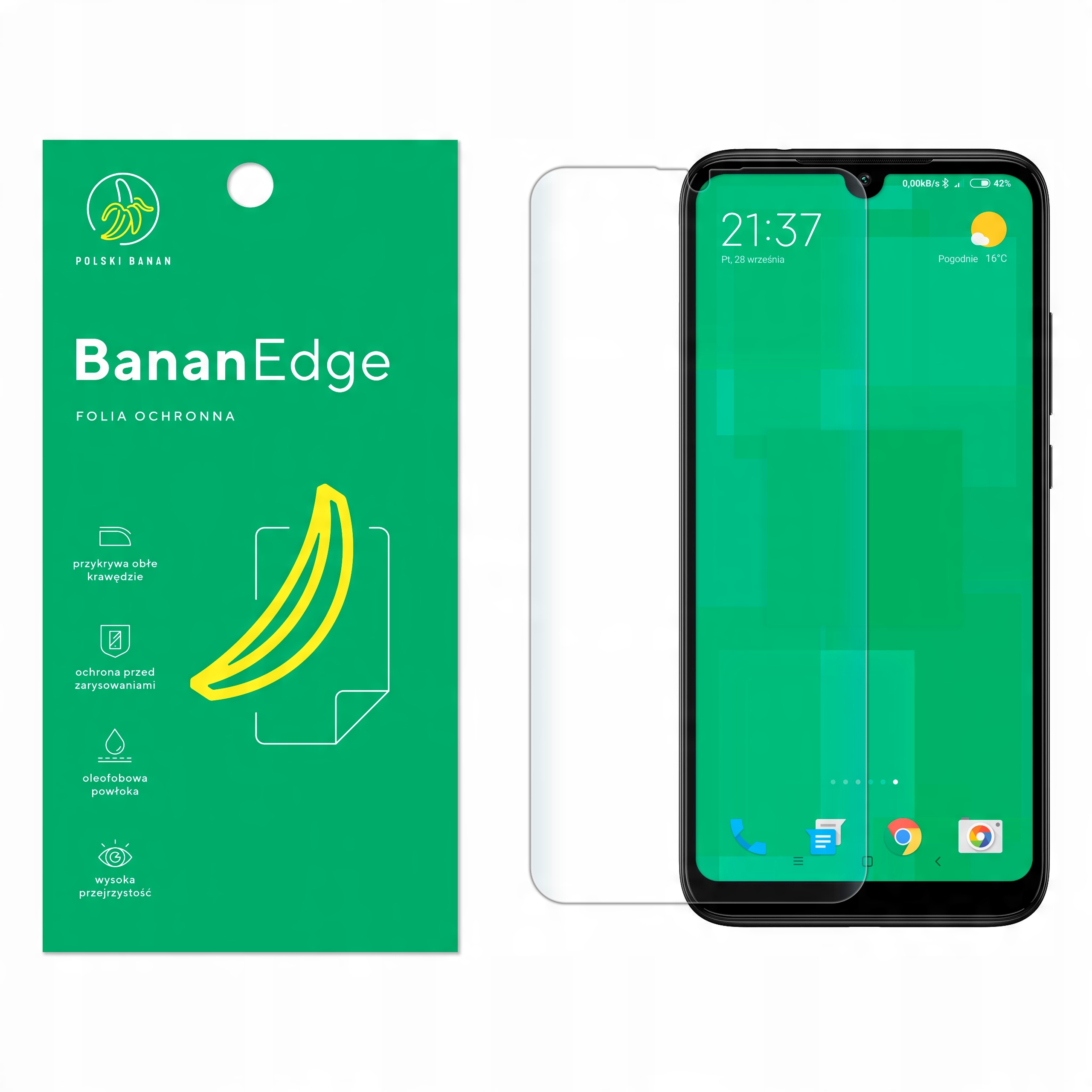 

Folia Ochronna Polski Banan do Xiaomi Redmi 7