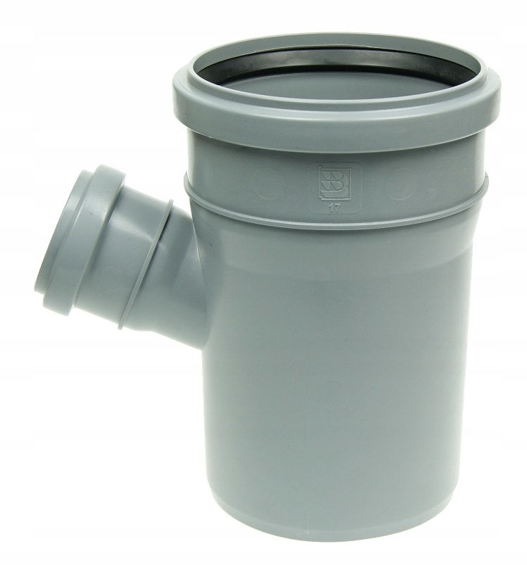 

Trójnik kanalizacyjny redukcyjny 110 x 50 kąt 67