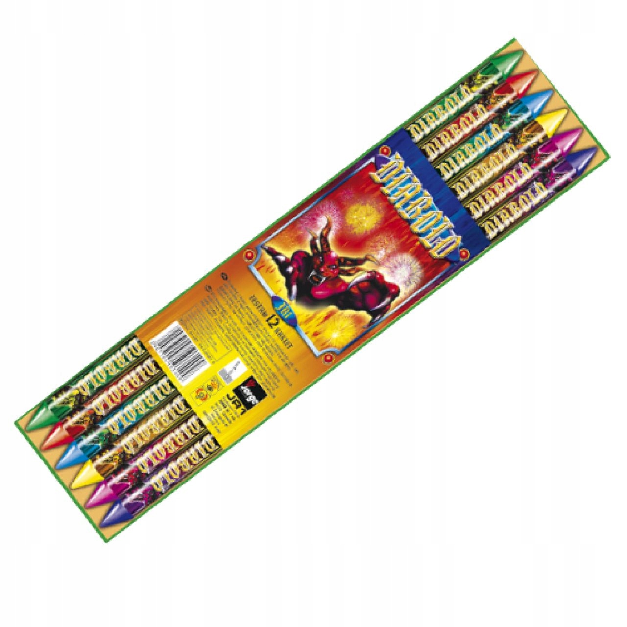 

Zestaw Rakiet Aż 12 Sztuk *diabolo* MIX Efekt JR1