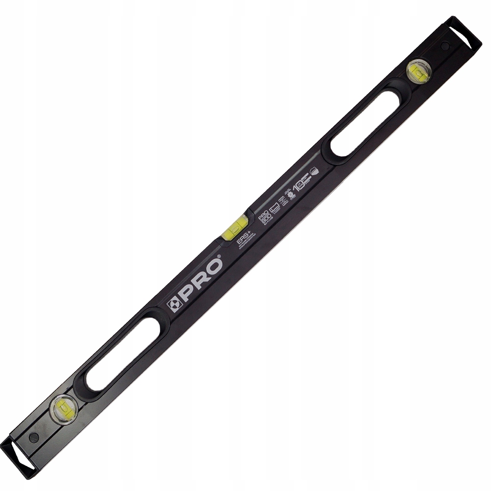 Poziomnica PRO800 Mal. Czarna 1xFREZ. Uchw. 200 CM