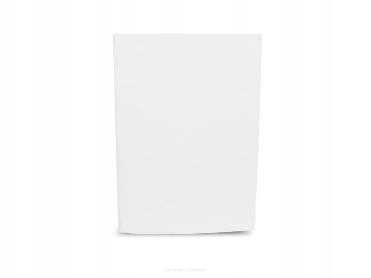 

Prześcieradło bawełniane bez gumki 200x220 biały