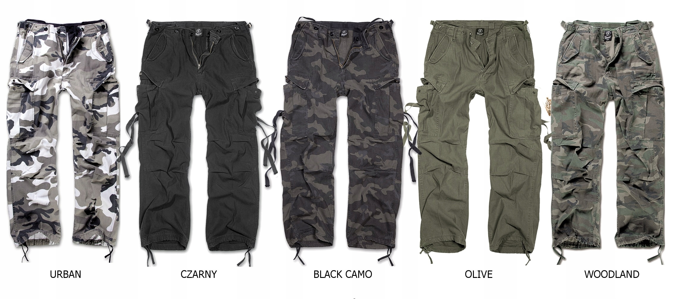 SPODNIE M65 TACTICAL VINTAGE BOJÓWKI BRANDIT XXL Model Bojówki