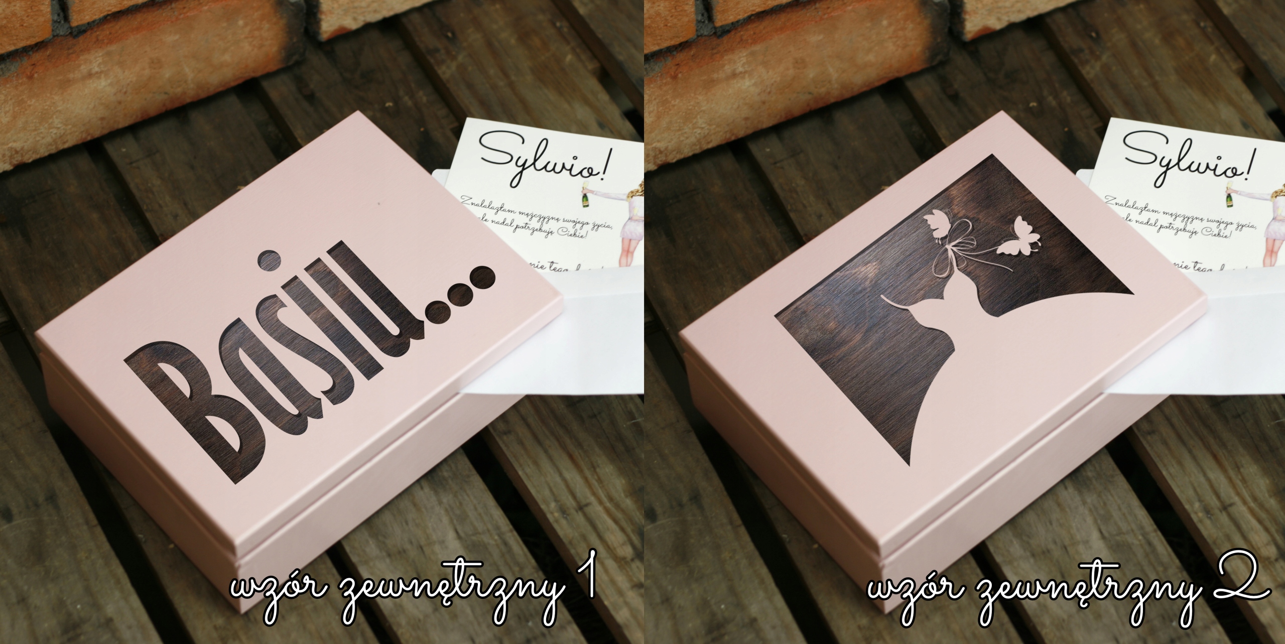 GIFTBOX DLA ŚWIADKOWEJ PROŚBA O ŚWIADKOWANIE ŚLUB Zdobienie brak