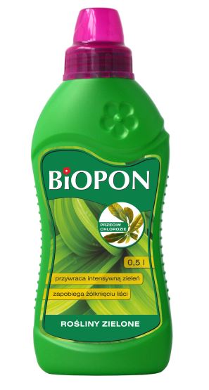 

Biopon Nawóz do roślin zielonych przeciw chlorozie