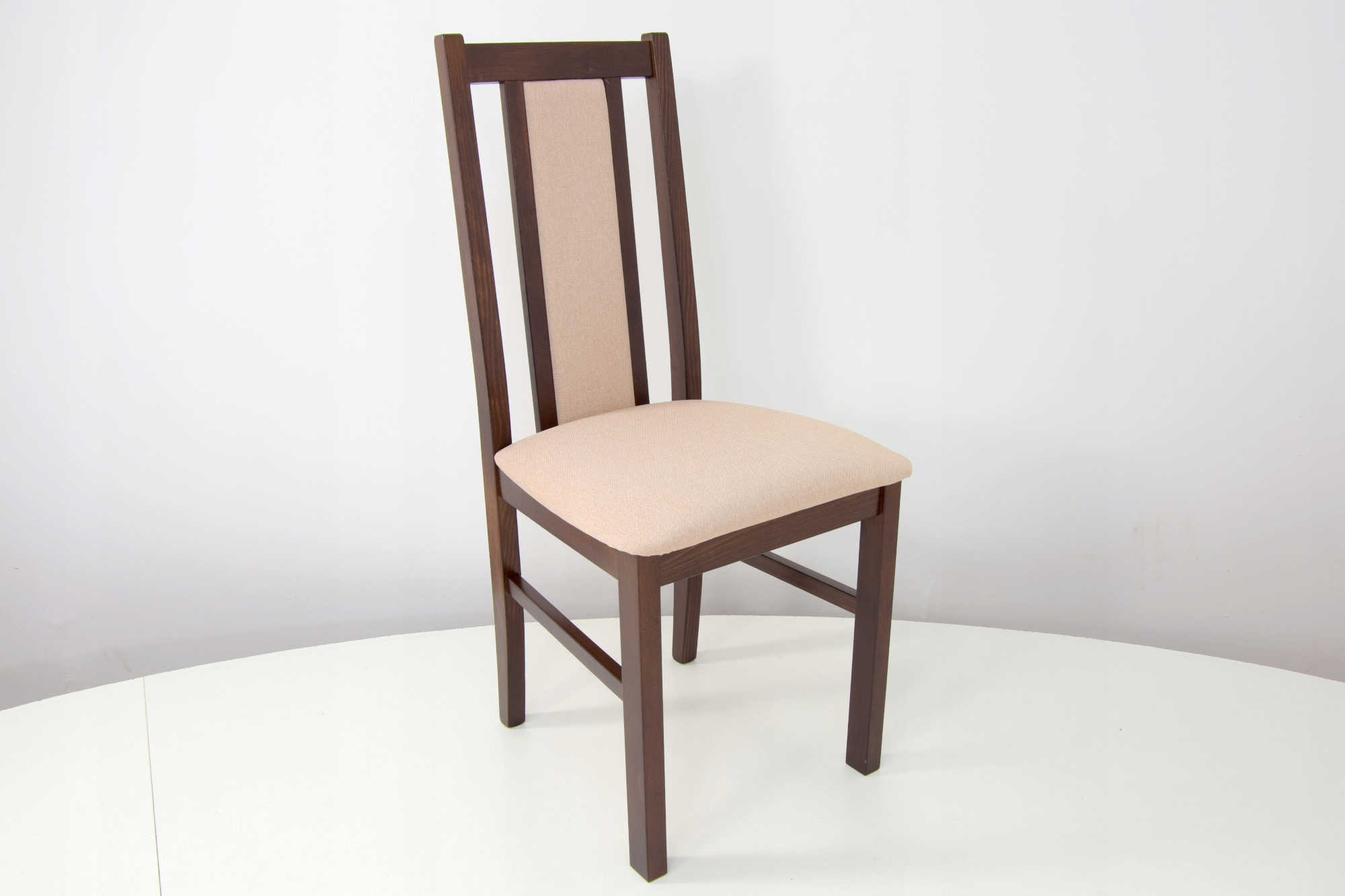 Stół ROZSUWANY blat FORNIR i 6 krzeseł DREWNO BUK Marka inna