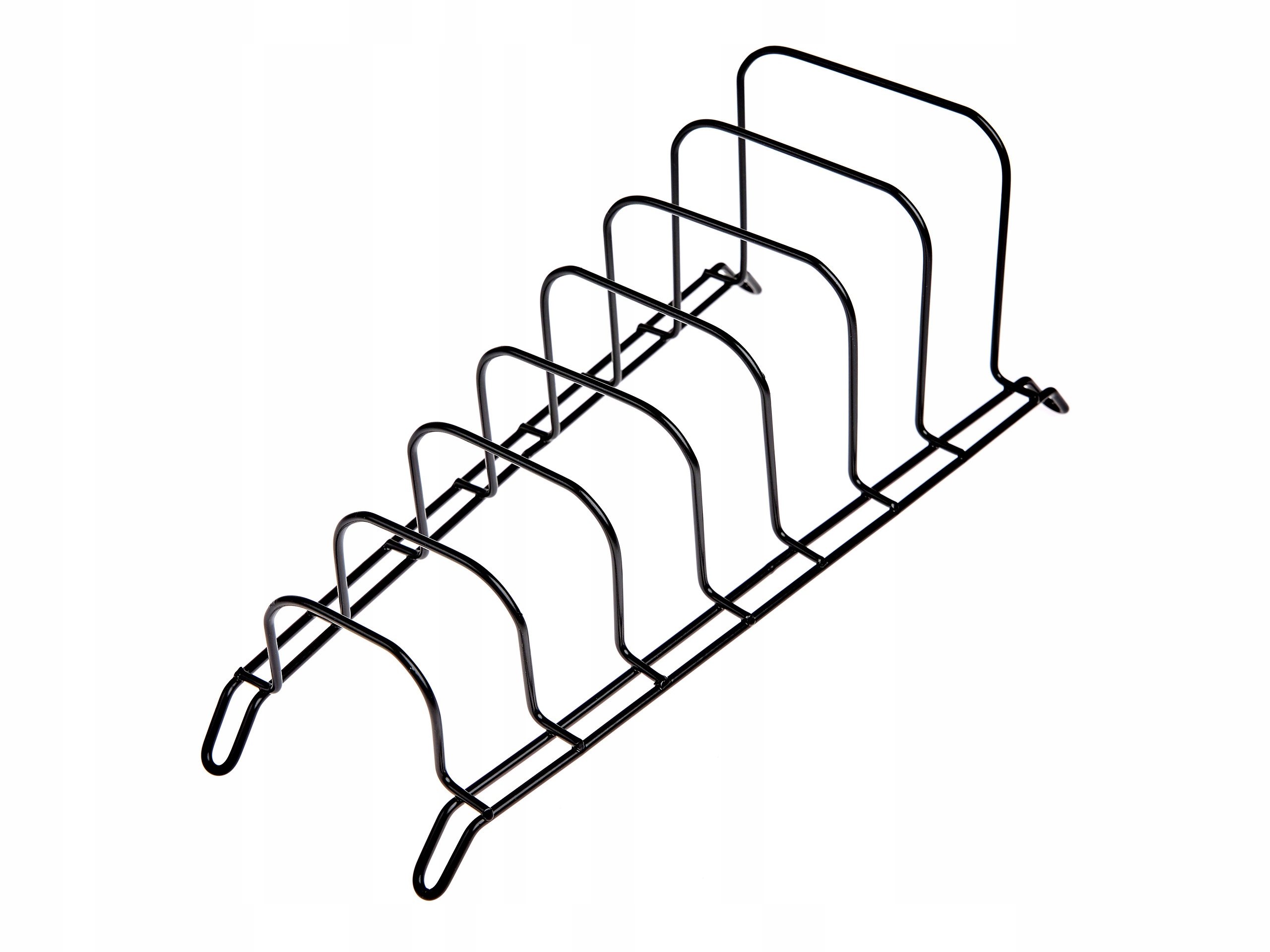 CZARNY stojak organizer na pokrywki NOWOŚĆ