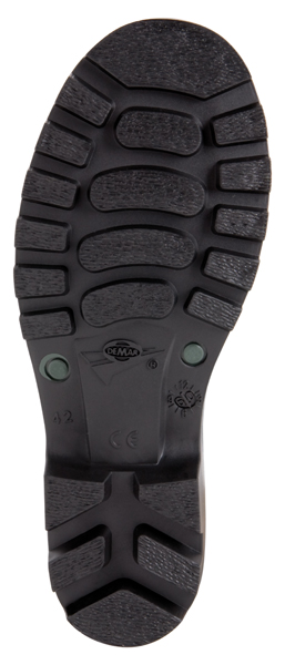 Kalosze Grand Czarne w mokre deszczowe dni Gumiaki Model Grand Black OB E PVC