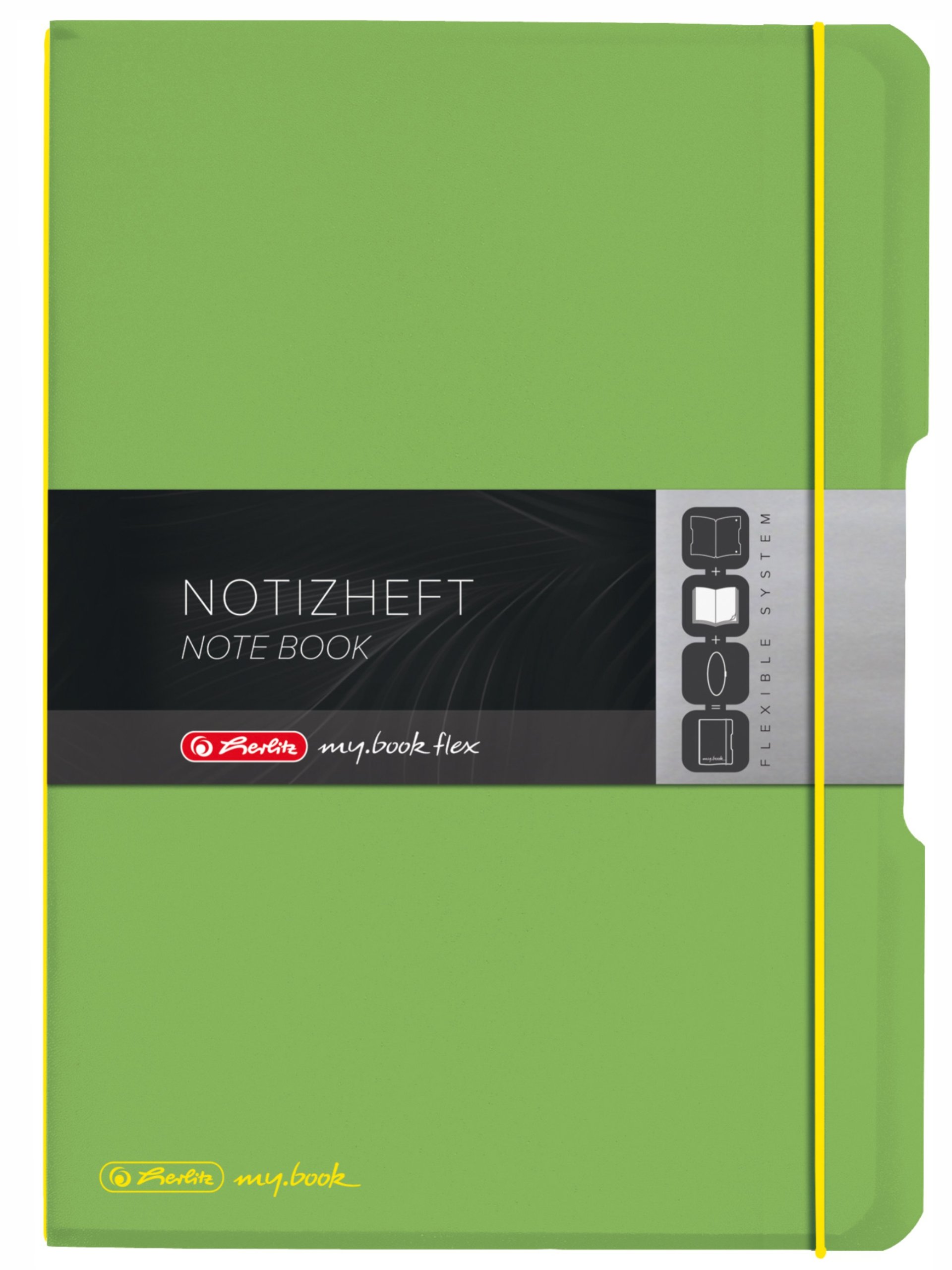 

Notatnik Notes Herlitz My.Book Flex A4 zielony