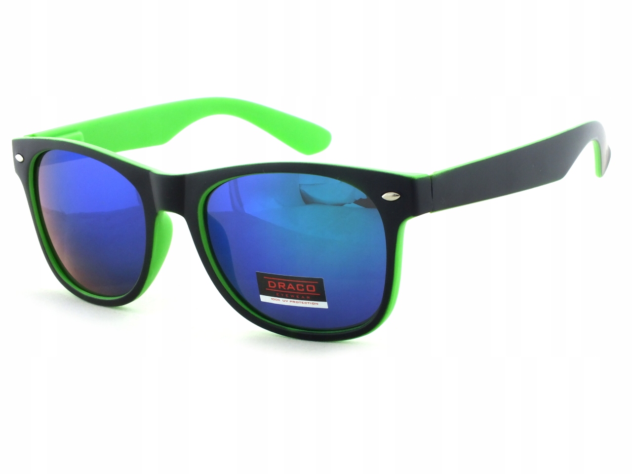 

Okulary Przeciwsłoneczne Zielone Damskie Męskie uV