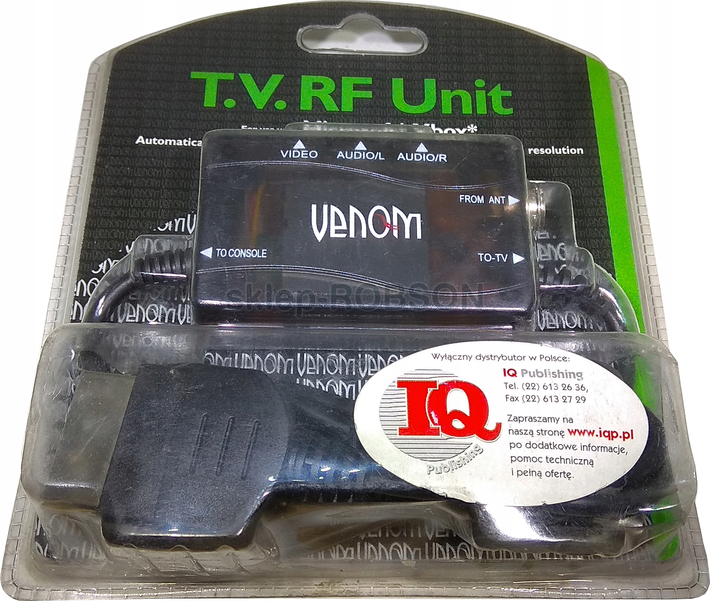 RFU ADAPTER PODŁĄCZ SWOJEGO XBOXA POD ANTENĘ DO TV