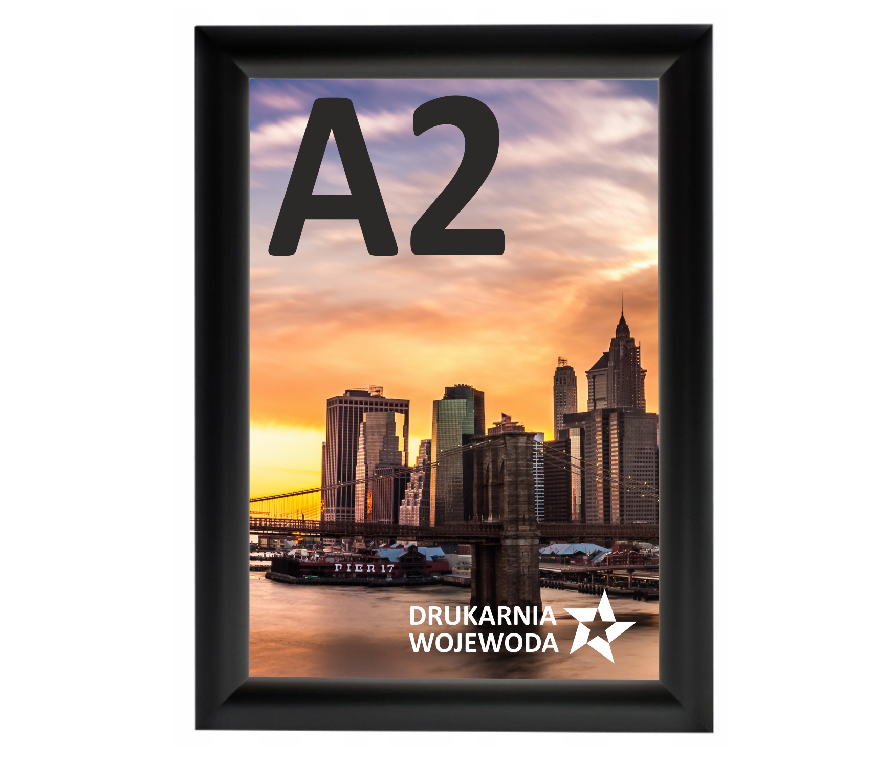 

Ramka Reklamowa Owz Aluminium A2 Czarna