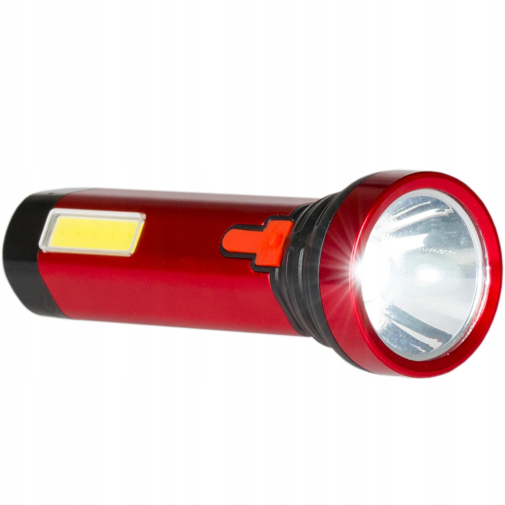 LATARKA LAMPA LED AKUMULATOROWA ŁADOWANA Z USB COB