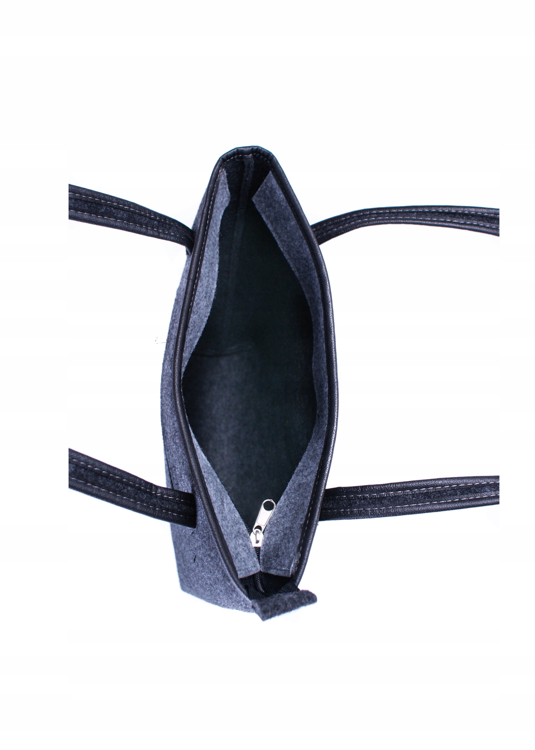 TORBA FILCOWA CIEMNOSZARA FOLKOWA SŁOWIAŃSKA MODA Płeć kobieta