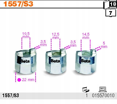 KPL колпачок для НАКР мощность амортизаторы BETA 1557 / S3