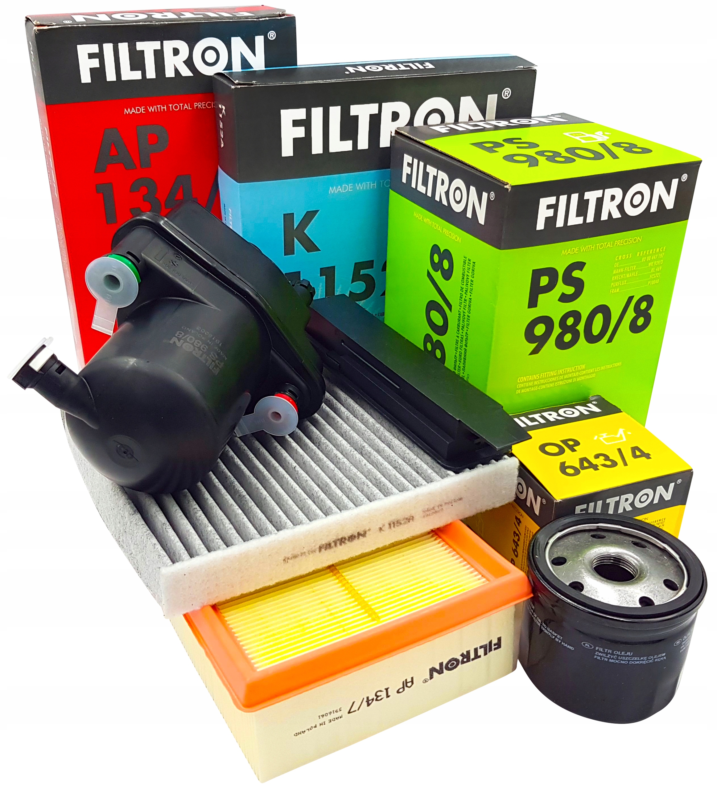 

Zestaw Filtrów Filtron Do Renault Clio III 1.5DCI