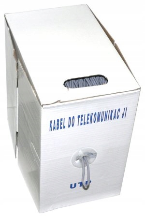 Kabel komputerowy skrętka Utp 4x2/ 0. 5CCA Lechpol Electronics