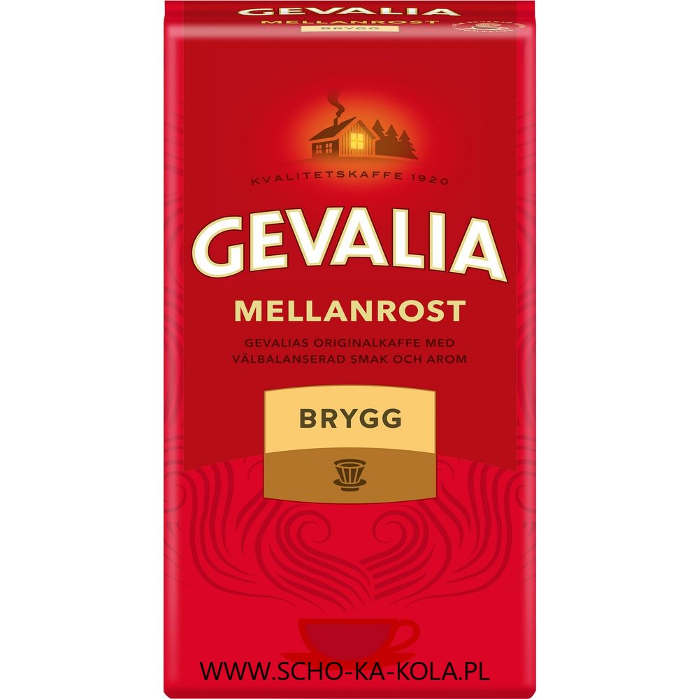 GEVALIA Red brygg mielona 450g