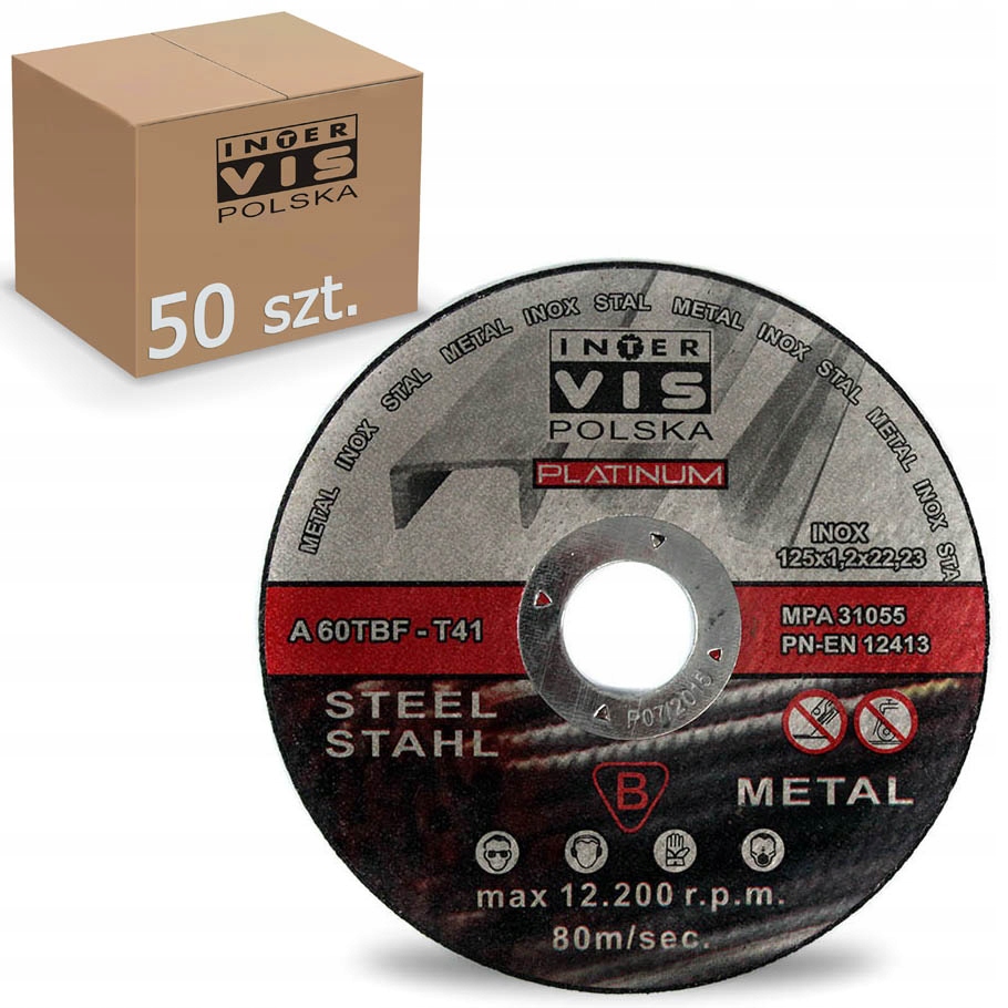 

Tarcza Do Cięcia Metalu Tarcze 125x1,2 Platinum