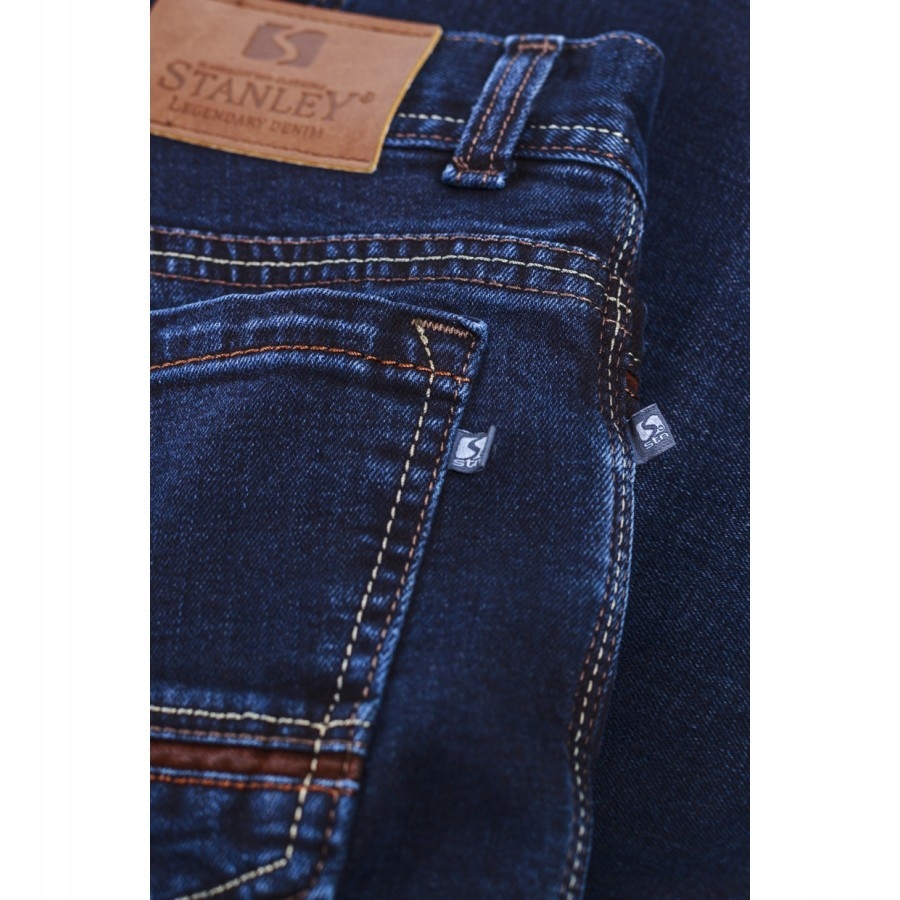SPODNIE MĘSKIE STANLEY JEANS MODEL 400/013 112 pas -L32 Model 400/013