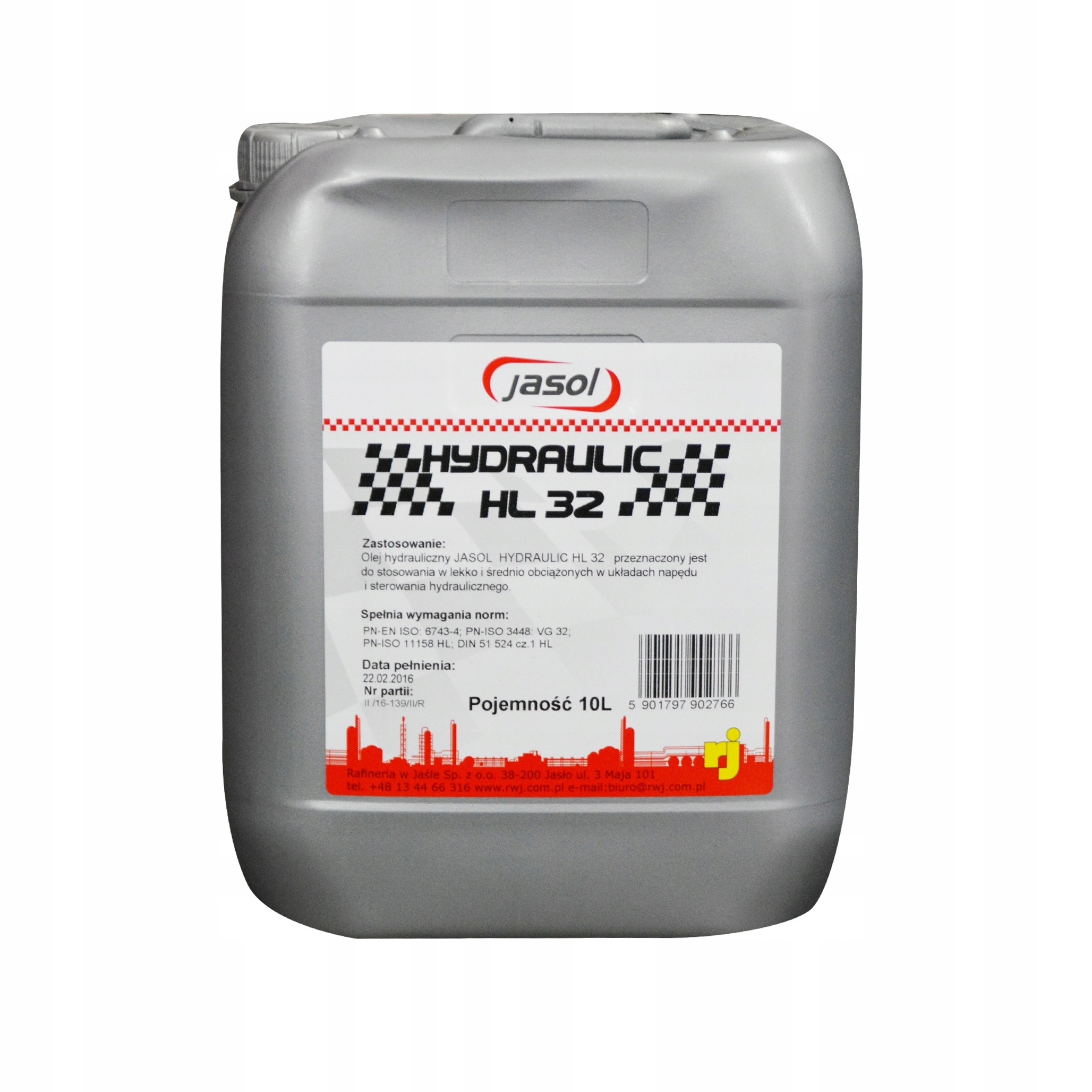 

Olej Hydrauliczny Jasol HL32 10 litrów